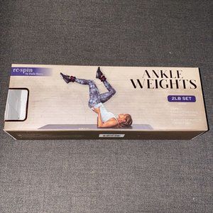 Set Of 2lb Black And purple Ankle Weights ReSpin